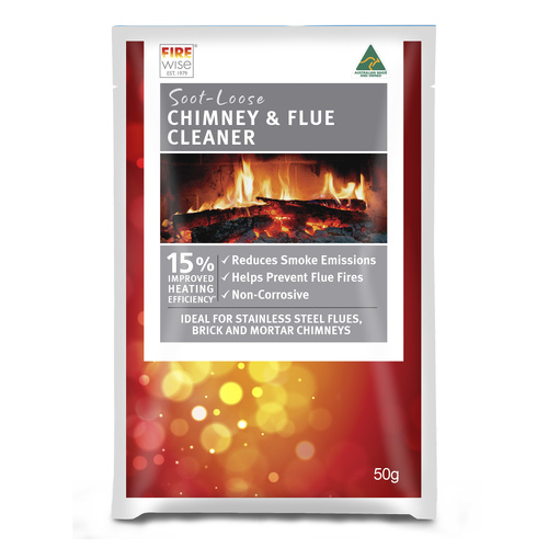 0055 Soot Loose Chimney &amp; Flue Cleaner 50g Sachet
