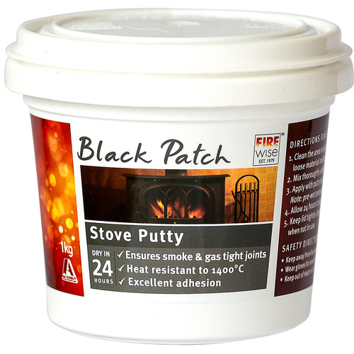 1015
Black Patch Stove Putty 1kg