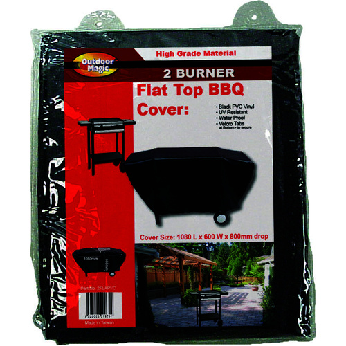 3FLAPVC
2-3 Burner Flat Top BBQ Cover
