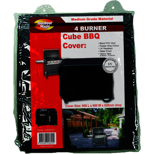4CUBEPVC
Small Flat Top BBQ Cover 