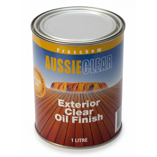 AUSCLTIN Aussie Clear Exterior Clear Oil Finish 1Ltr 