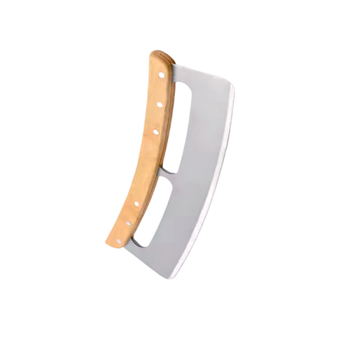 HL-PC01 PIZZA CUTTER WOODEN HANDLE