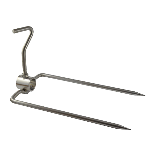 LSP22R Spit Roast Prongs Round Shaft Collar