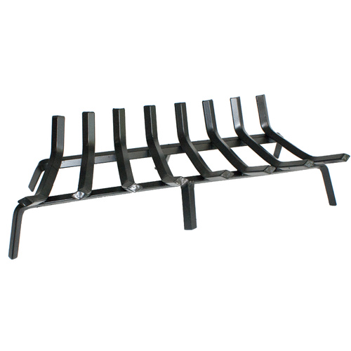 OF250BK-03 Fire Grates Steel 8 bars - Wide