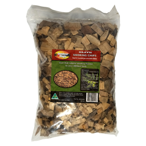 OMOLIVE Olive Wood Chips 1kg