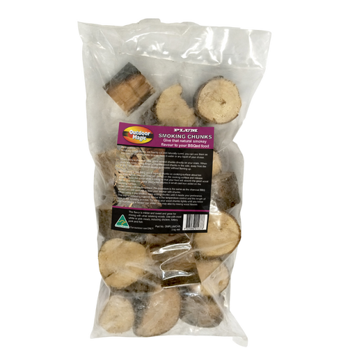 OMPLUMCH3 Plum Wood Chunks 3kg