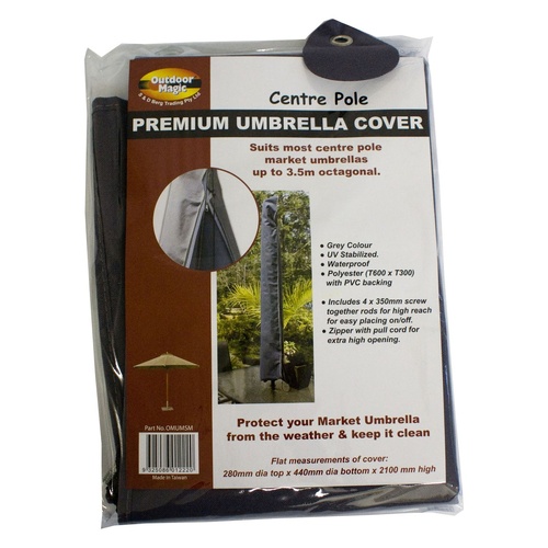 OMUMSM Premium Small Umbrella Cover – Grey