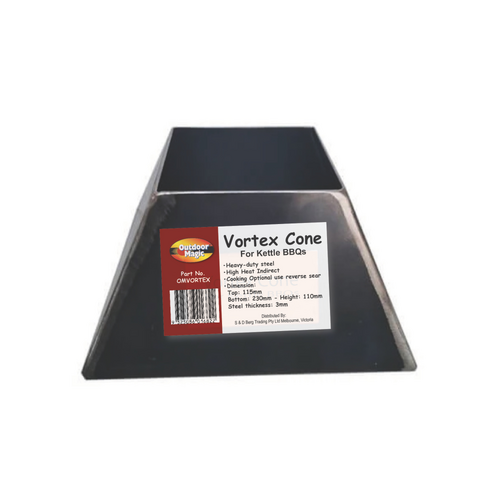 OMVORTEX Vortex Cone for Ketttle BBQs