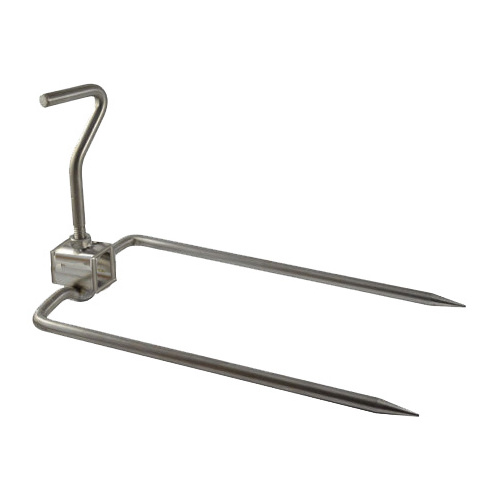 PRSS22SQ Spit Prongs (pr) 22mm square collar