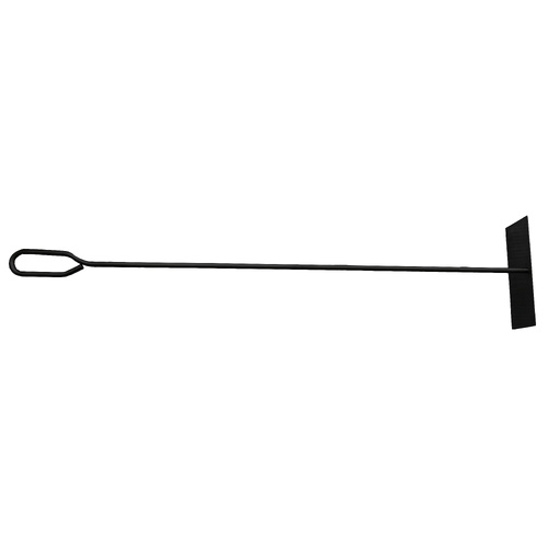 PZERPC Pizza Oven Embers Rake/Scraper Powder Coated Steel
